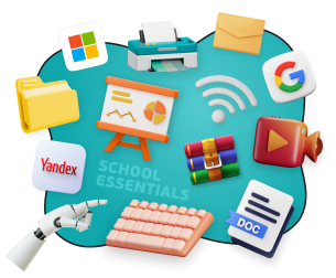 Цифровая база для школьника - КИБЕРшкола программирования для детей, компьютерные курсы для школьников, начинающих и подростков - KIBERone г. Красноярск